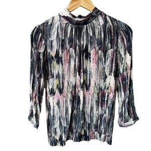 Rdalamal Blouse Top High Neck Long Sleeve Multicolor Business Preppy Academia 6